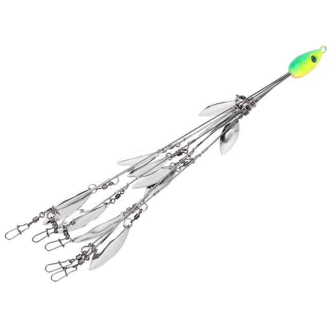 Fishing Umbrella Rig, Strong Excellent High Performance Umbrella Rig, Home for Friends Parents Fishing Green,Pink,Dark Blue