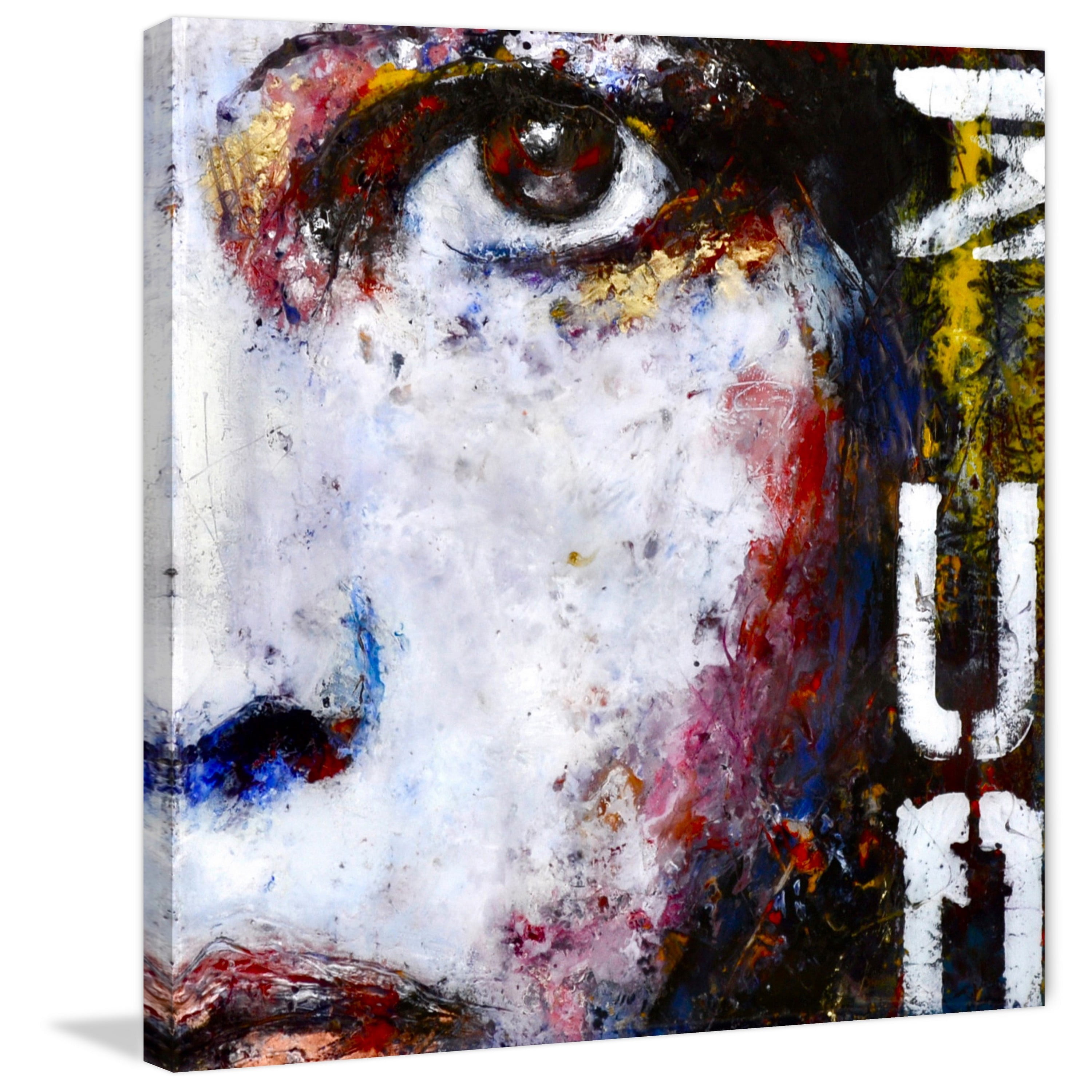 My Lady II Painting Print on Wrapped Canvas