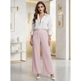 thumbnail image 2 of Pantalón Palazzo Plisado, Cintura Alta y Corte Amplio, Elegancia y Comodidad para Mujer, 2 of 5