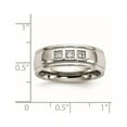 thumbnail image 7 of Stainless Steel Polished with CZ Ring, 7 of 7
