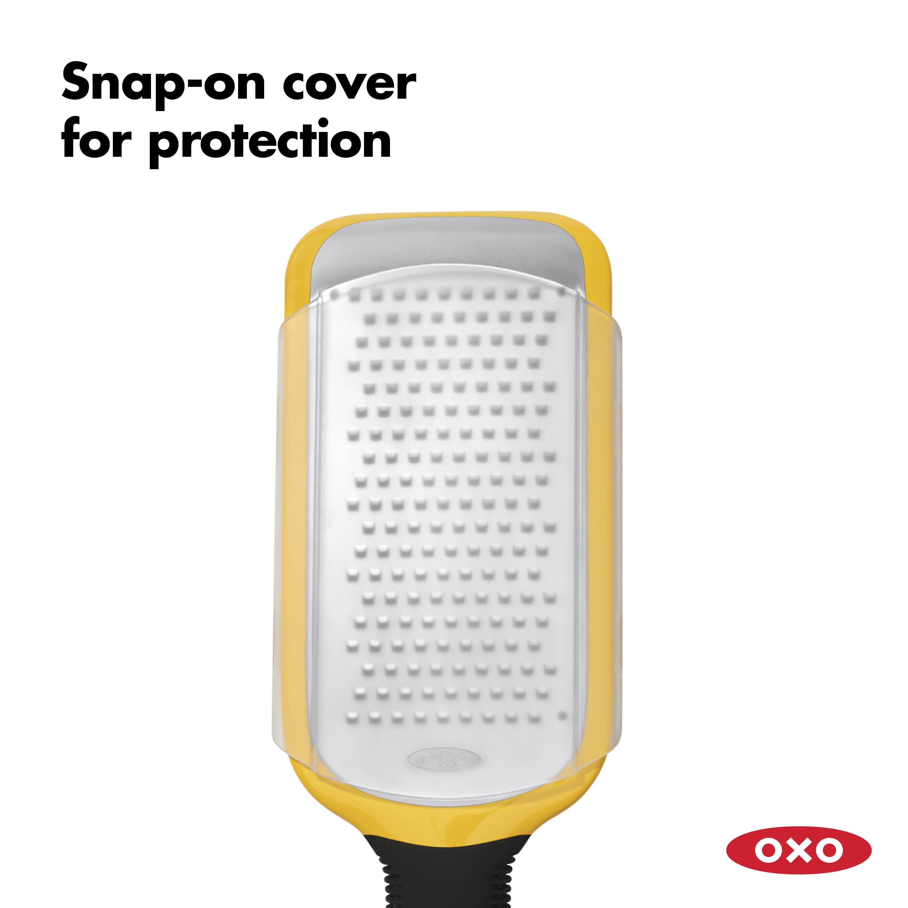 OXO Softworks Stainless Steel Etched Grater, Medium