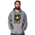 thumbnail image 5 of Vintage Military US Army Star Logo Hoodie Sweatshirt Women Men Brisco Brands X, 5 of 6