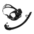 thumbnail image 2 of De Natación Para Adultos Unisex Dispositivo De Buceo Gafas Antiniebla Y Tubo Templado De Snorkel - 2 Colores Negro Soledad Gafas de buceo, 2 of 7