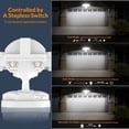 thumbnail image 4 of LEPOWER LED Solar Motion Outdoor Security Light, 1600LM Solar Motion Sensor Lights, 5500K White Light IP65 Waterproof Outdoor Flood Solar Light, 4 of 8