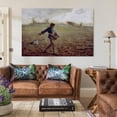 thumbnail image 3 of Parable of The Sower Painting By Jean-Francois Millet Prints Poster Canvas Wall Art Poster Decorative Bedroom Modern Home Print Picture Artworks Posters 20x30inch(50x75cm), 3 of 6