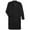black, variant on Ralph Lauren Womens Almozino Tie Neck Shirt Dress, Black, 2