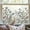 Spring Whisper in the Wild, variant on Fancy-Fix Window Privacy Film 17.5" x 78.7", Colorful Floral Static Cling, Removable Bouquet Design for Home, School, Office, Party