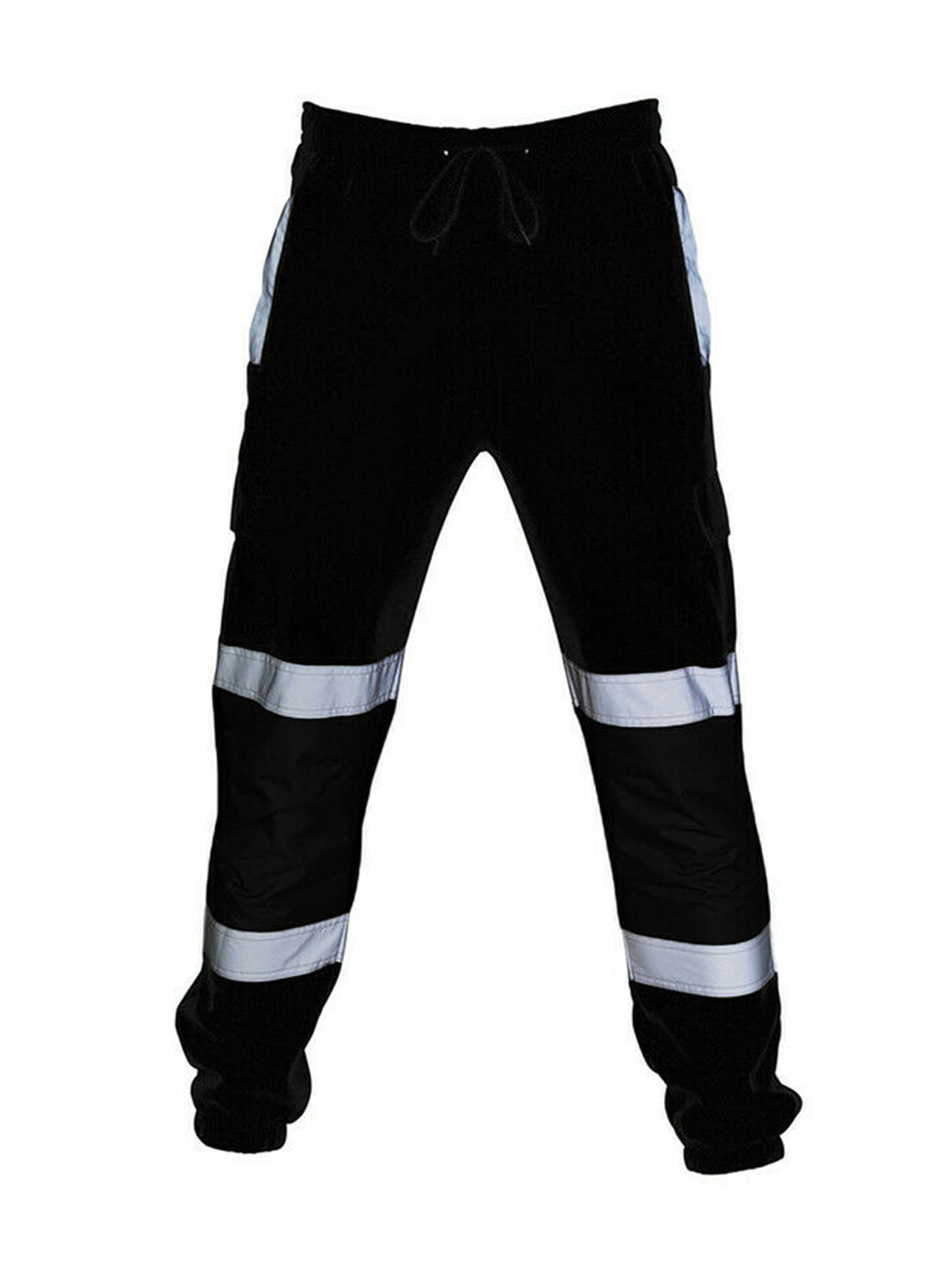 High Viz Visibility Hi Vis Work Trousers Sports Safety Joggers For Jogging Pants 