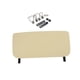 thumbnail image 3 of Cubierta del Panel del asiento del respaldo, cubierta del bolsillo trasero del asiento, componente de camión de cuero PU, Panel trasero del asiento Beige, 3 of 9