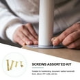 thumbnail image 2 of MasteelfCA 1 Ensemble Vis Kit Assorti M5 Vis de Liaison Assortie pour Scrapbook, 2 of 8