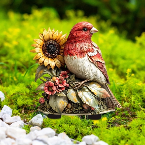 Ywuzuh Outdoor Garden Decortion Save on 2D Flat Bird Garden Stakes Yard Acrylic Waterproof for Yard,Pathway Decoration,Unique Gifts for Women and Grandma