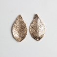 thumbnail image 4 of KLKCMS 20pcs Fashion Alloy Tree Leaf Pendant Charms Findings for DIY Jewelry Making Gold, 4 of 9