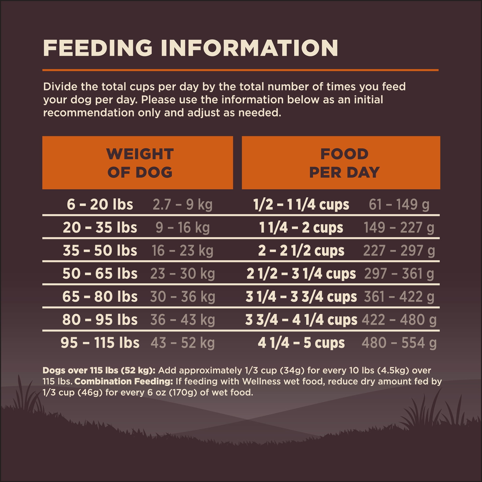 Wellness CORE Dry Dog Food, Grain Free, High Protein, Natural, Original Turkey & Chicken Recipe, (4-Pound Bag)