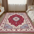 thumbnail image 4 of 6'x9' animal carpet area rug washable runner washable area rug &nbsp;vintage distressed living room bedroom large throw rug non slip low pil carpet aesthetic cosy homeer kitchen rug, 4 of 9