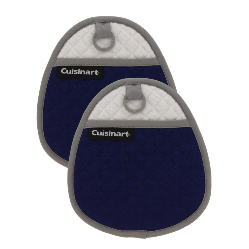 Cuisinart Quilted Silicone Potholders & Oven Mitts Heat Resistant up