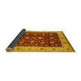 thumbnail image 2 of Ahgly Company Indoor Square Oriental Yellow Industrial Area Rugs, 7' Square, 2 of 4