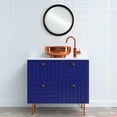 thumbnail image 3 of Toronto Framed Mirror - Rubbed Bronze, 3 of 6
