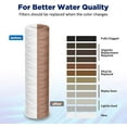 Membrane Solutions String Wound Whole House Water Filter Replacement Cartridge Universal Filter
