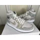 thumbnail image 2 of Ni - ke Ni - ke Air Jordan 1 Mid SE Particle College Grey DO7139-002 Women's Size 10, 2 of 5