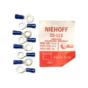 Niehoff 32-113 Insulated Solderless Terminal 32113 Wire Size 16-14 Stud 12-1/2