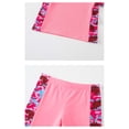 thumbnail image 4 of lnmuld Boys 2 Piece Dinosaur Swimsuit Kids Short Sleeve Rash Guard Set Size:3XL, 4 of 8