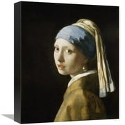 16 in. Girl with the Pearl Earring Art Print - Johannes Vermeer