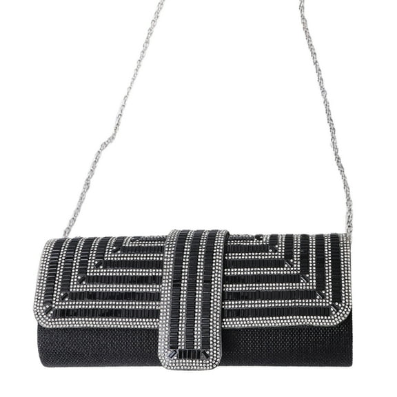 Necvior Women's Crystal Evening Bag Shiny Clutch Purse for Rhinestone Party Prom Purse
