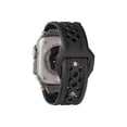 thumbnail image 3 of UAG Apple Watch Band 49/46/45/44mm iWatch Series Ultra 3/Ultra 2/Ultra/4-11/SE/SE 2/SE 3 Premium Sport Breathable Replacement Watch Strap, Monarch Black/Titanium, 3 of 10