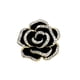 thumbnail image 5 of Jumpingount Broche decorativo con forma de Camelia de hierro para mujer, estilo romántico Simple, elegante, broche de pecho para fiesta, Negro 2piezas, 5 of 6