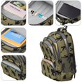 thumbnail image 4 of Bigfoot and Silhouette Brown Pattern Cute School Backpack Bag with Padded Back and Adjustable Shoulder Straps 16.9 X 12.6 X 5.9 Inches, 4 of 5