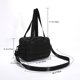 thumbnail image 3 of Bolso bandolera de moda de mano acolchados de gran capacidad para mujer (negro), 3 of 8