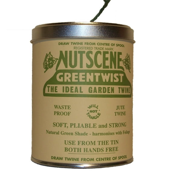 NUTSCENE K815G Tin of Twine - 500 ft - GREEN