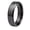 6mm, variant on Men Women Minimalist Polished Plain Black Ceramic Ring Classic Wedding Promise Band 4mm Size 6