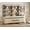 Beige, variant on WAMPAT 3-Piece Modern 72" Tall Library Bookcase with 3 Drawers & Open Shelving,Freestanding Wood Bookshelf with Storage Cabinet & Adjustable Shelves for Home Office & Living Room, Oak