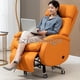 thumbnail image 3 of Lounge Puff Seat Comfortable Desk Chair Individual with Wheels Cushions Executive Office Chairs Cadeira Beauty Salon SY50OC My Lux Decor Round, 3 of 12