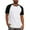 White, variant on fatyb Mens Casual T-Shirts Summer Short Sleeve Color Block Tee Tops Crew Neck Summer Tshirts for Men
