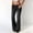 Black, variant on Womens High Waisted Flare Jeans Low Rise Stretchy Washed Slim Fit Denim Pants Retro Casual Trendy Vacation Trousers