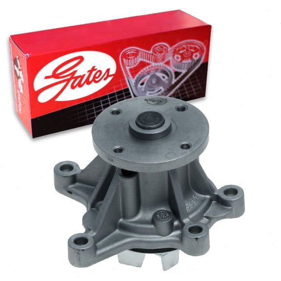 Gates Engine Water Pump compatible with Hyundai Sonata 1.6L L4 2015-2018