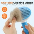 thumbnail image 4 of Jewyow Pet Grooming Brush - Deshedding Tool for Dogs & Cats, Short/Long Hair - Indoor Cat Brush for Shedding, Gentle Cleaning Comb for Puppies & Kittens, 4 of 7