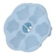 thumbnail image 3 of Molde de silicona para gelatina con forma de pata de oso y gato, para cubitos de hielo, pasteles, pudines, con tapa, para cocina casera, color azul, 3 of 14