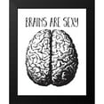 thumbnail image 2 of Lavoie, Tina 15x18 Black Modern Framed Museum Art Print Titled - Brains are Sexy black, 2 of 5