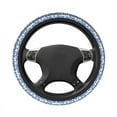 thumbnail image 2 of Evil Eye Protection Steering Wheel Covers Universal Charm Amulet Hamsa Steering Wheel Protector Fit for Sedan Car Accessorie, 2 of 4