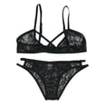 thumbnail image 1 of Gibobby Conjunto de lencería Lenceria Mujer de una Pieza Erotica Baby Doll Sexy Conjunto de Ropa Interior Sensual para Mujer(Negro, XXG), 1 of 5