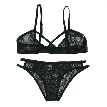 Upioiwer Bra Pack Women S Bras No Underwire Women Lingerie Lace Spandex Sexy Up Bra Panties Sleepwear Underwear Set Sports Bra Set Adore Me Home Wear  Lace Edible Panties Matching Underwear Bralettes