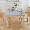 thumbnail image 3 of nygtbtfer  White Easter Tablecloth Rectangle and Spillproof Oblong Floral Spring Table Cloth for Dining Room, Outdoor Picnic and Wedding,, 3 of 7