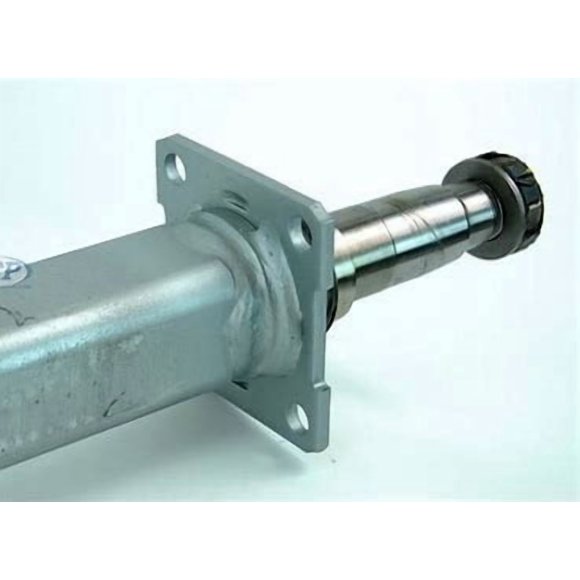 Dexter Marine Trailer Axle 49535 Straight Axle Design; 2000 Pound Capacity; 2 Inch Galvanized Square Tube; EZ Lube System; With Two Castellated Nuts/Washers/Cotter Pins