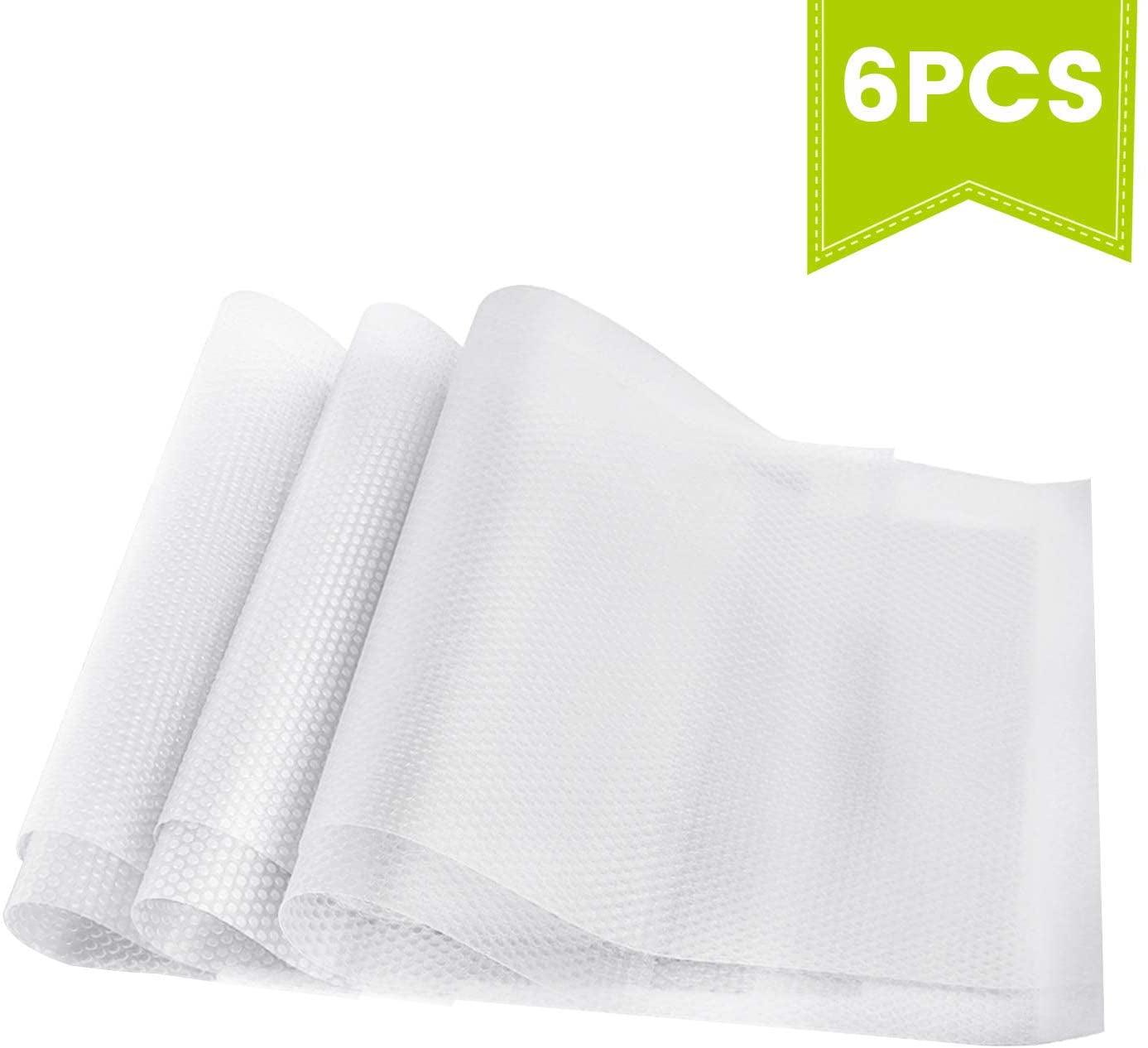 6 Antibacterial Refrigerator Mats, Mats Remove Moisture And Smells, Non