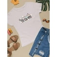 thumbnail image 3 of Live Life In Full Bloom  T-Shirt Women -Image by Shutterstock, Female Medium, 3 of 4