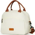 thumbnail image 1 of Bolsa Térmica para Almuerzo DIRGEE Impermeable Blanca/Marrón, 1 of 7