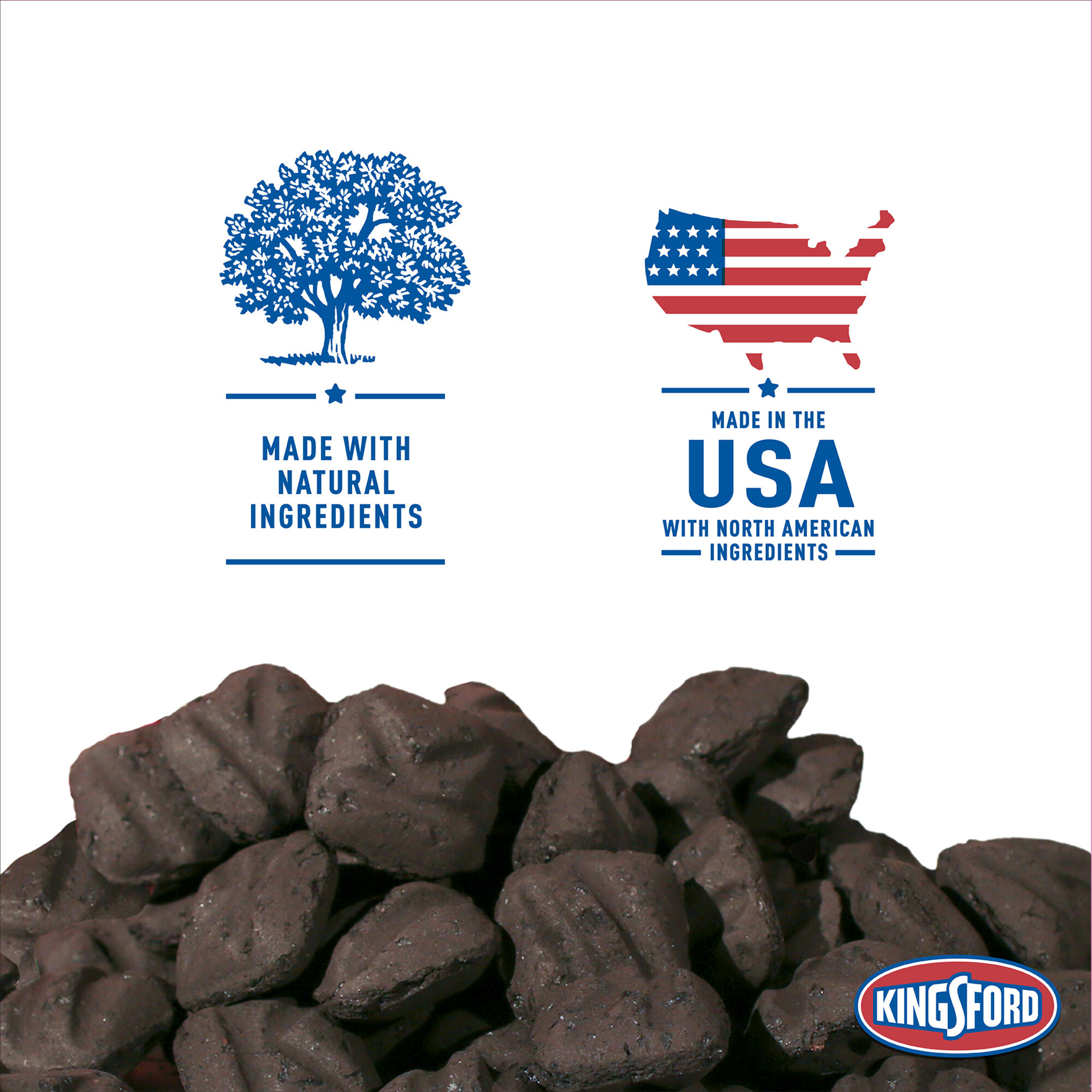Kingsford Original Charcoal Briquettes, 16 lbs, 2 Pack - image 4 of 9